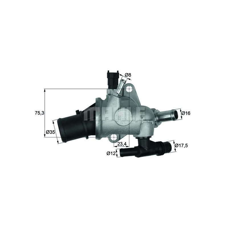 Thermostat d'eau BEHR TI 142 83