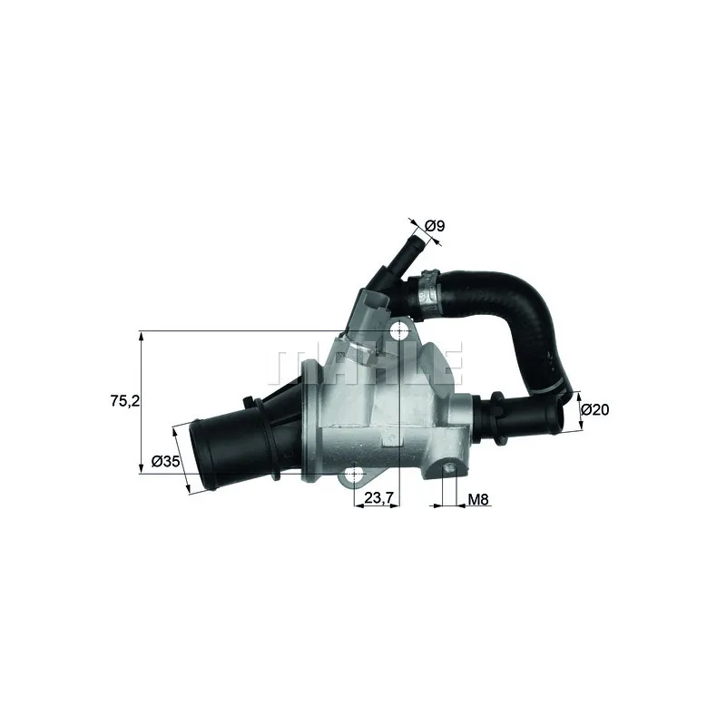 Thermostat d'eau BEHR TI 145 88