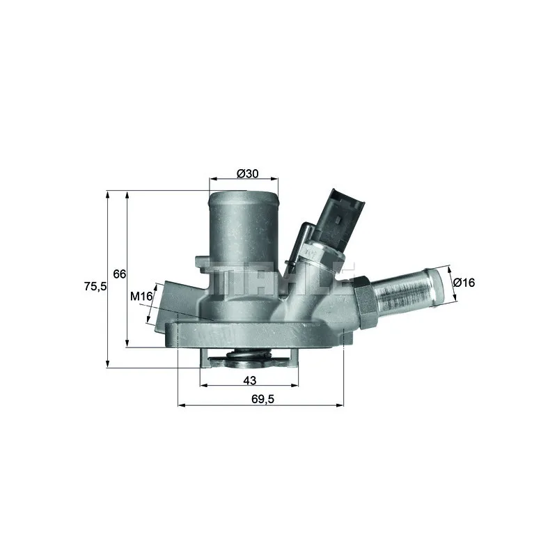 Thermostat d'eau BEHR TI 147 80