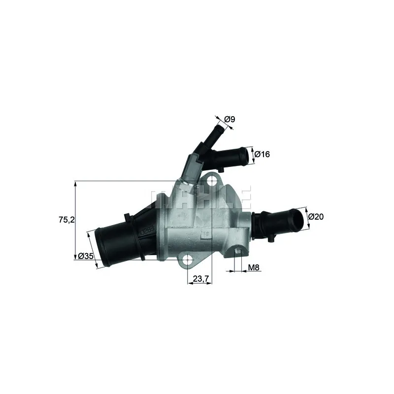 Thermostat d'eau BEHR TI 148 88