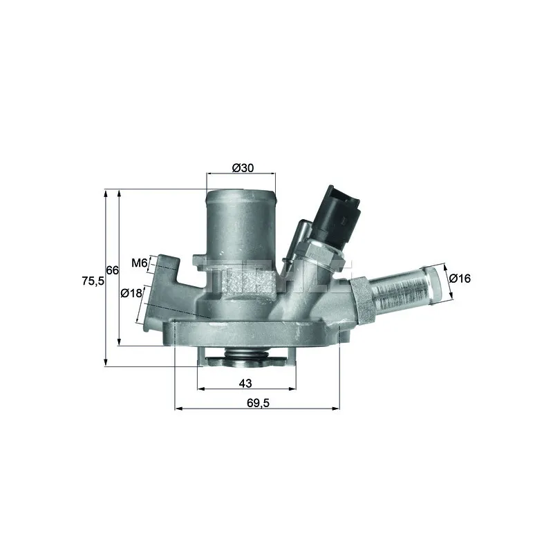 Thermostat d'eau BEHR TI 151 80