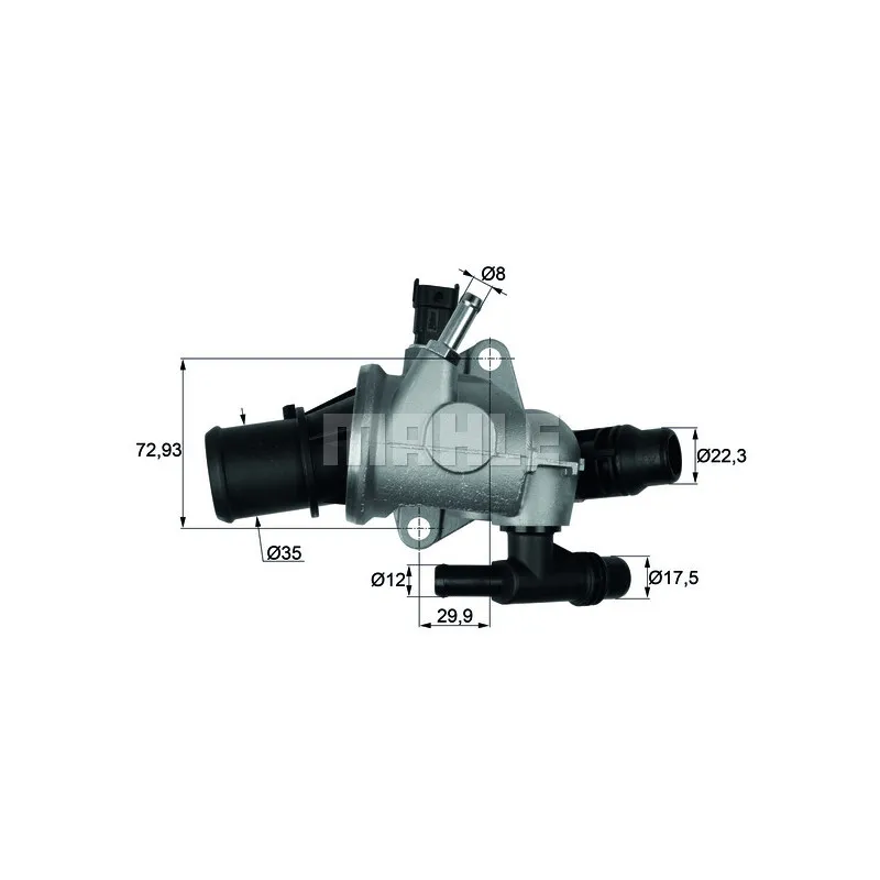 Thermostat d'eau BEHR TI 152 88
