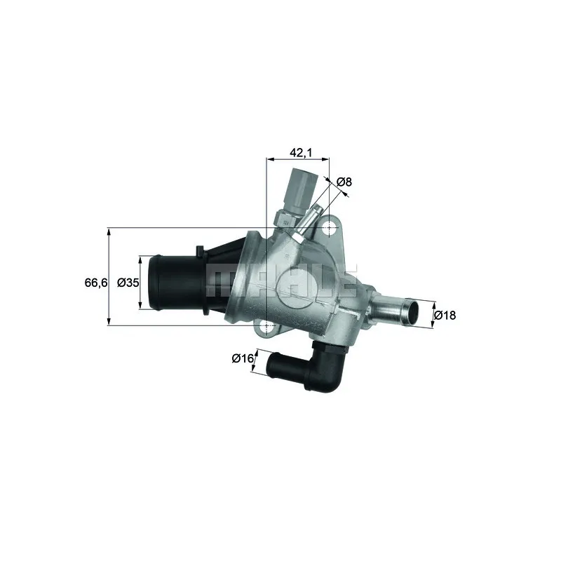 Thermostat d'eau BEHR TI 154 88