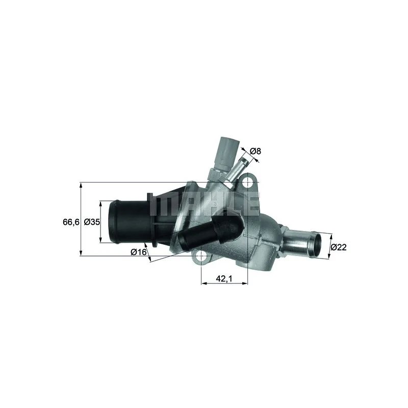 Thermostat d'eau BEHR TI 161 88