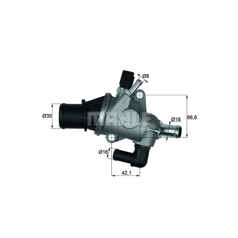 Thermostat d'eau BEHR TI 163 88