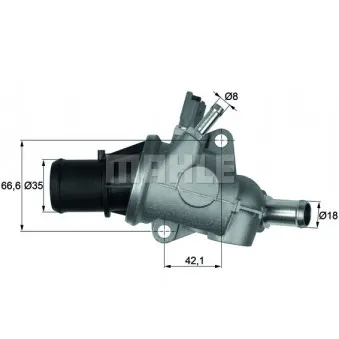 Thermostat d'eau BEHR TI 167 88