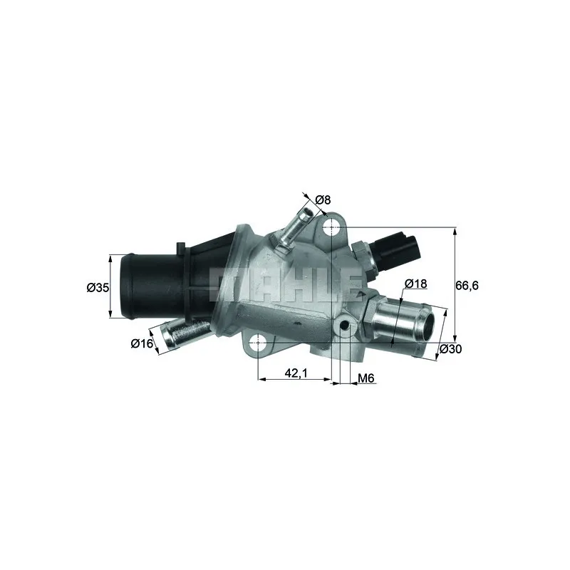 Thermostat d'eau BEHR TI 169 88