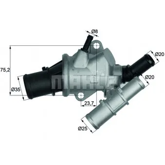 Thermostat d'eau BEHR TI 179 88