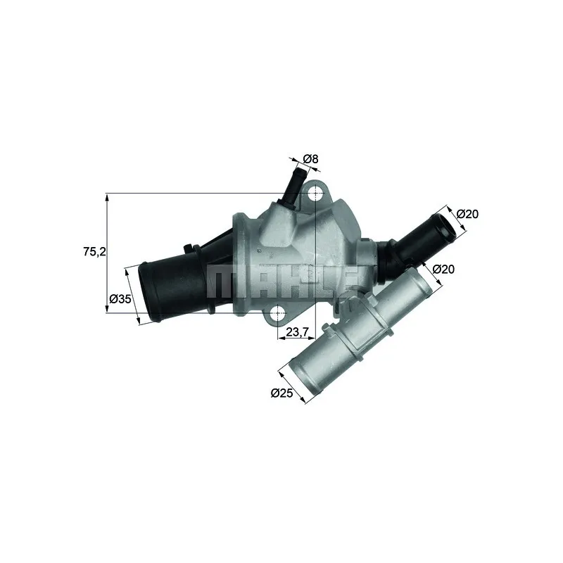 Thermostat d'eau BEHR TI 179 88