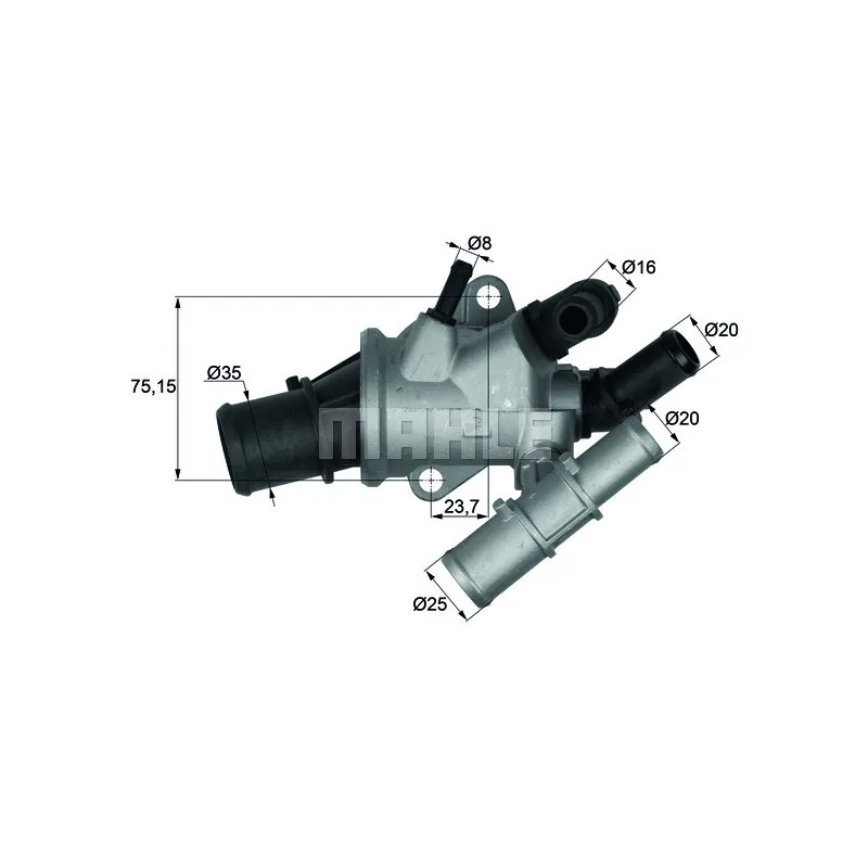Thermostat d'eau BEHR TI 180 88