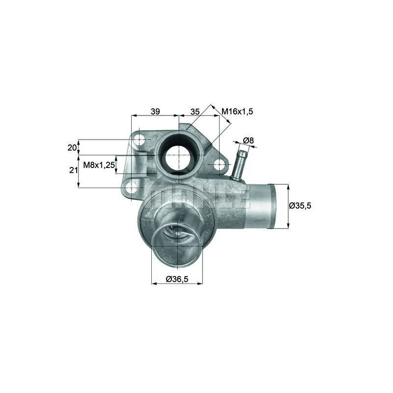 Thermostat d'eau BEHR TI 185 80D