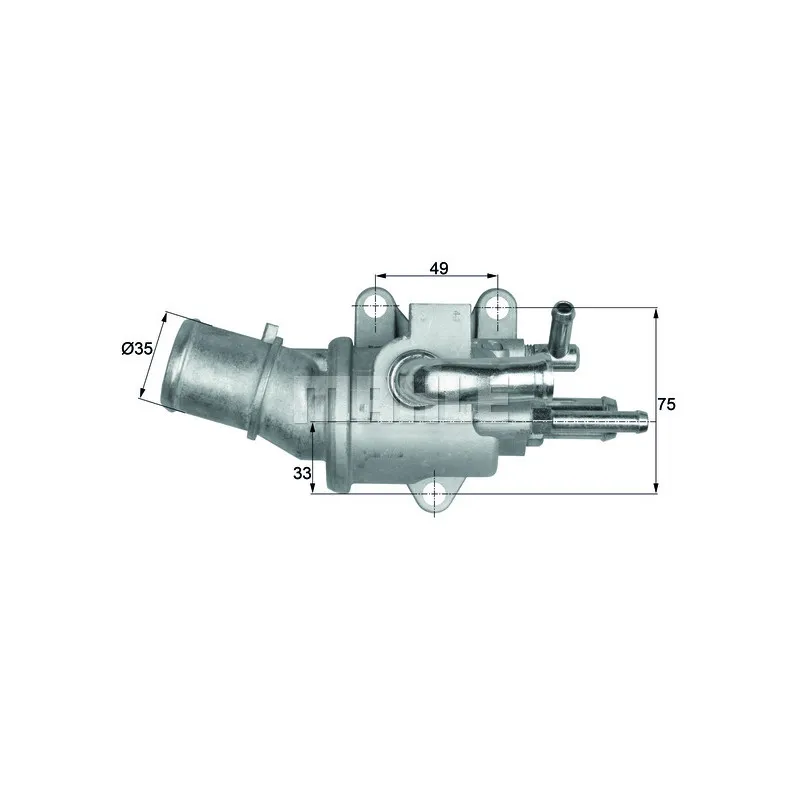 Thermostat d'eau BEHR TI 186 83D