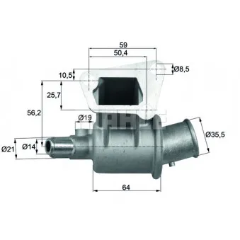 Thermostat d'eau BEHR TI 189 83D