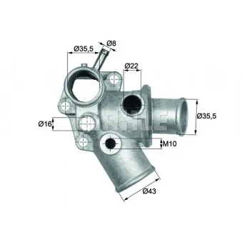 Thermostat d'eau BEHR TI 196 82D