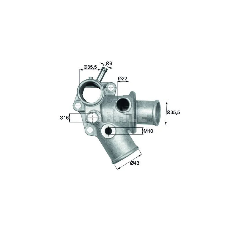Thermostat d'eau BEHR TI 196 82D