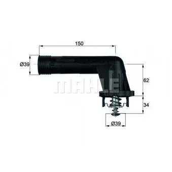 Thermostat d'eau BEHR TI 20 95