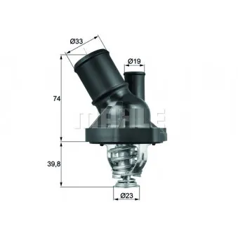 Thermostat d'eau BEHR TI 200 90