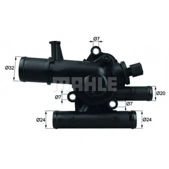 Thermostat d'eau BEHR TI 214 83