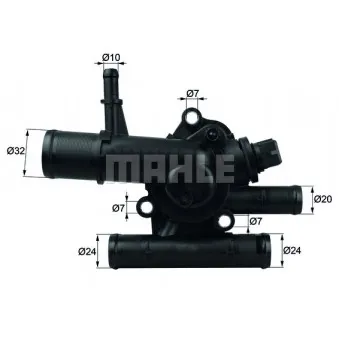 Thermostat d'eau BEHR TI 217 89