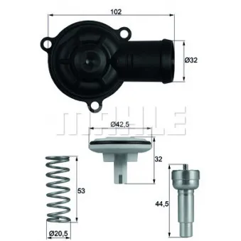Thermostat d'eau BEHR TI 220 87D