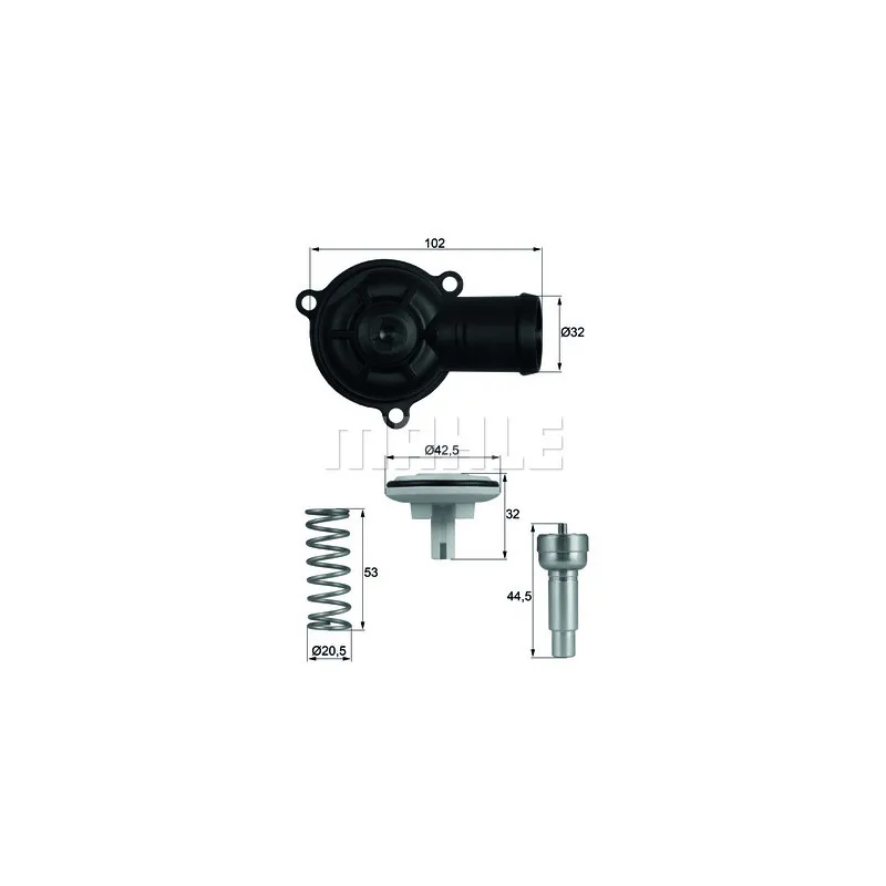 Thermostat d'eau BEHR TI 220 87D