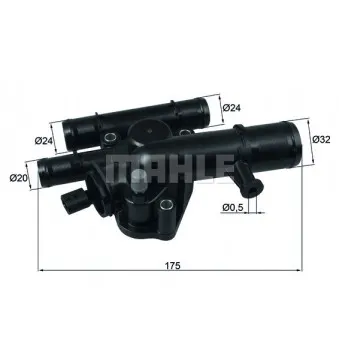 Thermostat d'eau BEHR TI 243 89