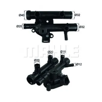 Thermostat d'eau BEHR TI 259 83D