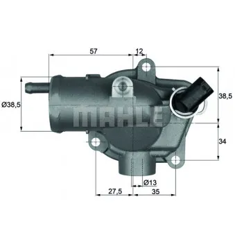 Thermostat d'eau BEHR TI 27 92