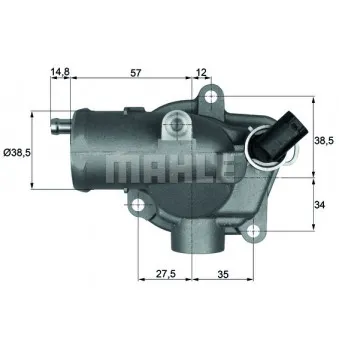 Thermostat d'eau BEHR TI 28 92