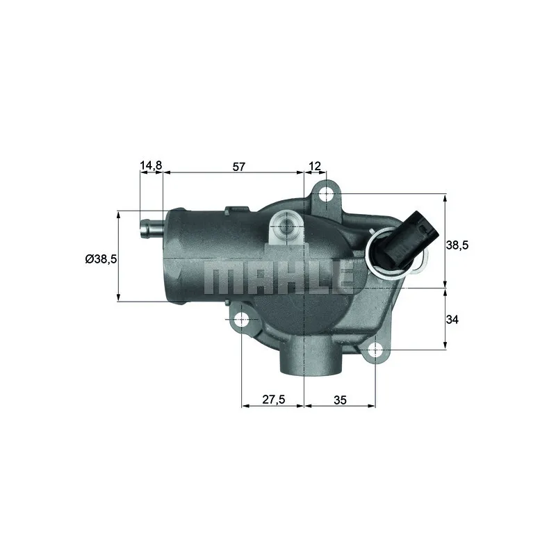 Thermostat d'eau BEHR TI 28 92