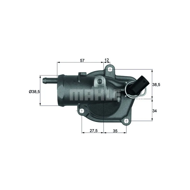 Thermostat d'eau BEHR TI 31 92