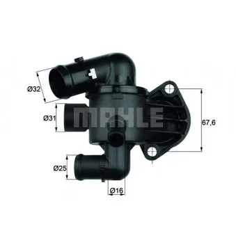 Thermostat d'eau BEHR TI 33 87