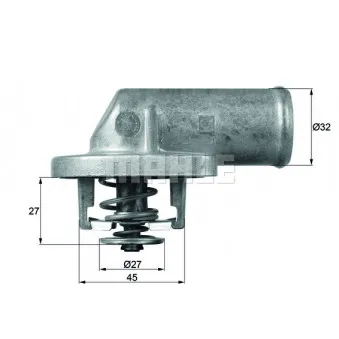 Thermostat d'eau BEHR TI 62 83