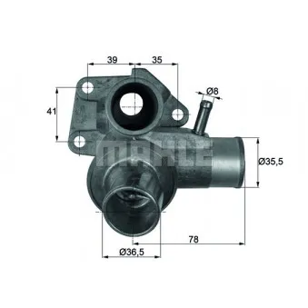 Thermostat d'eau BEHR TI 63 85D
