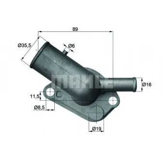 Thermostat d'eau BEHR TI 64 87D