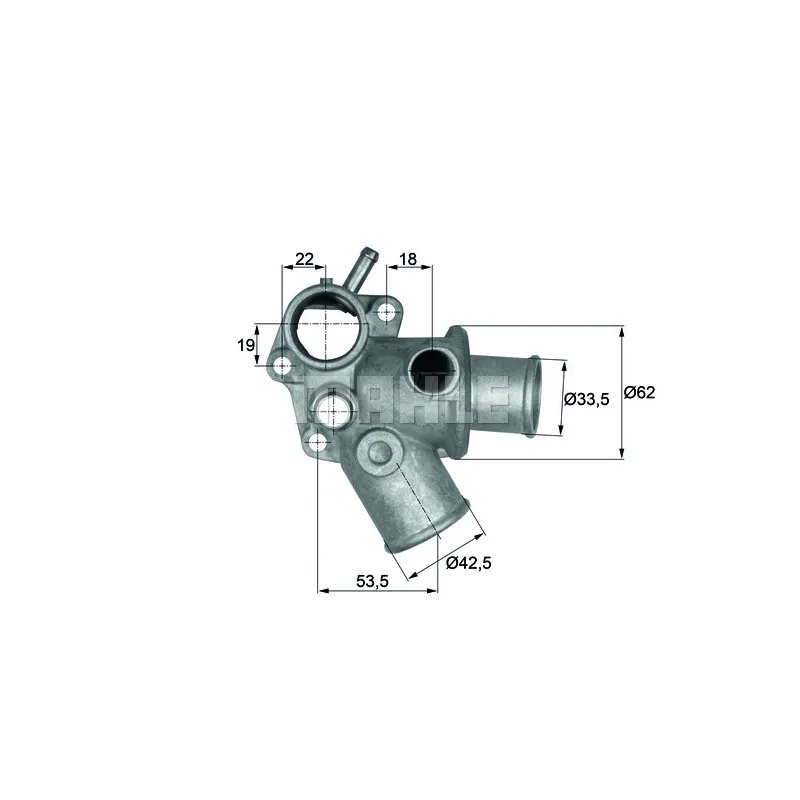 Thermostat d'eau BEHR TI 66 82D