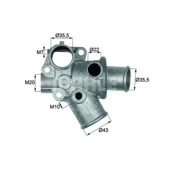Thermostat d'eau BEHR TI 75 80D