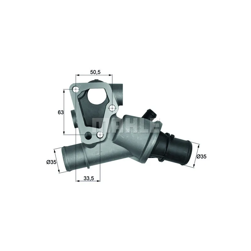 Thermostat d'eau BEHR TI 83 80D