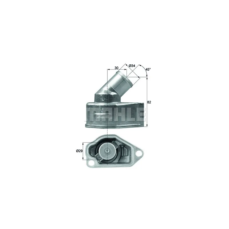 Thermostat d'eau BEHR TI 9 92
