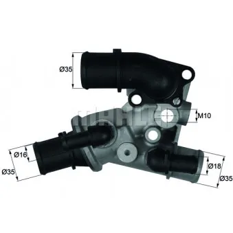 Thermostat d'eau BEHR TI 92 80D