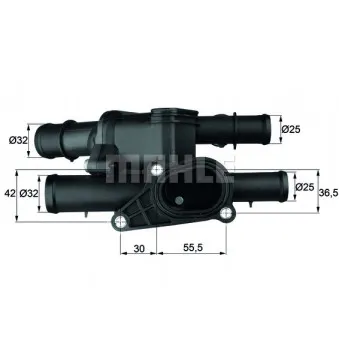 Thermostat d'eau BEHR TM 1 105