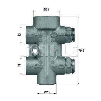 Thermostat, refroidissement d'huile BEHR TO 10 95