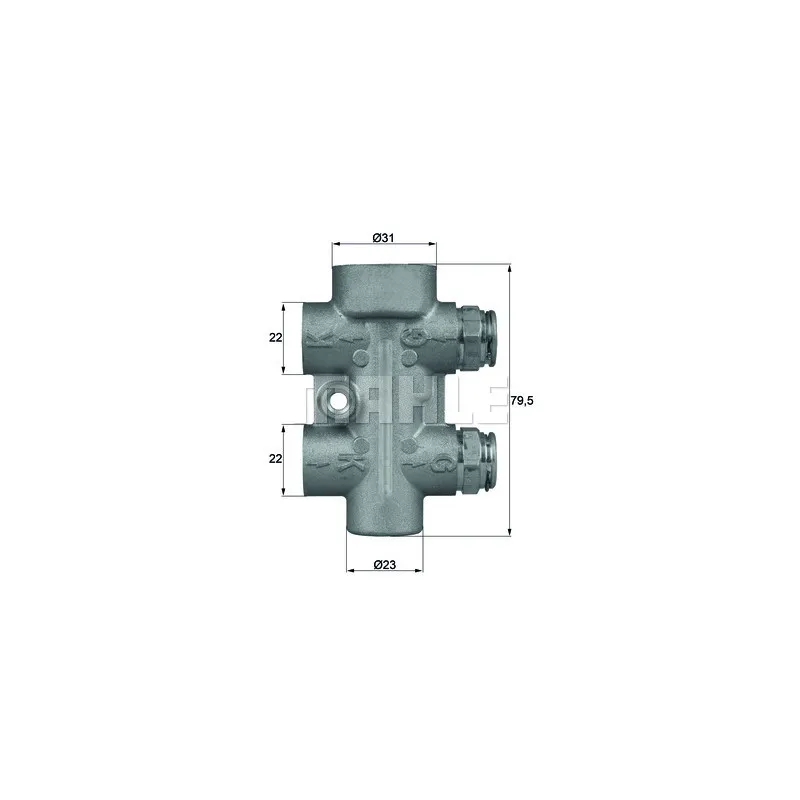 Thermostat, refroidissement d'huile BEHR TO 10 95