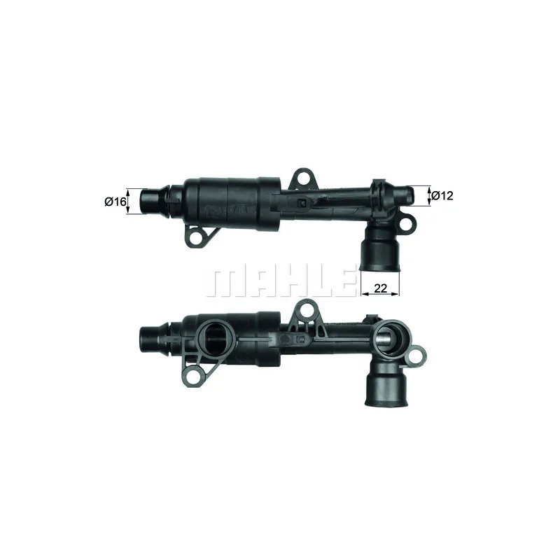 Thermostat, refroidissement d'huile BEHR TO 11 86