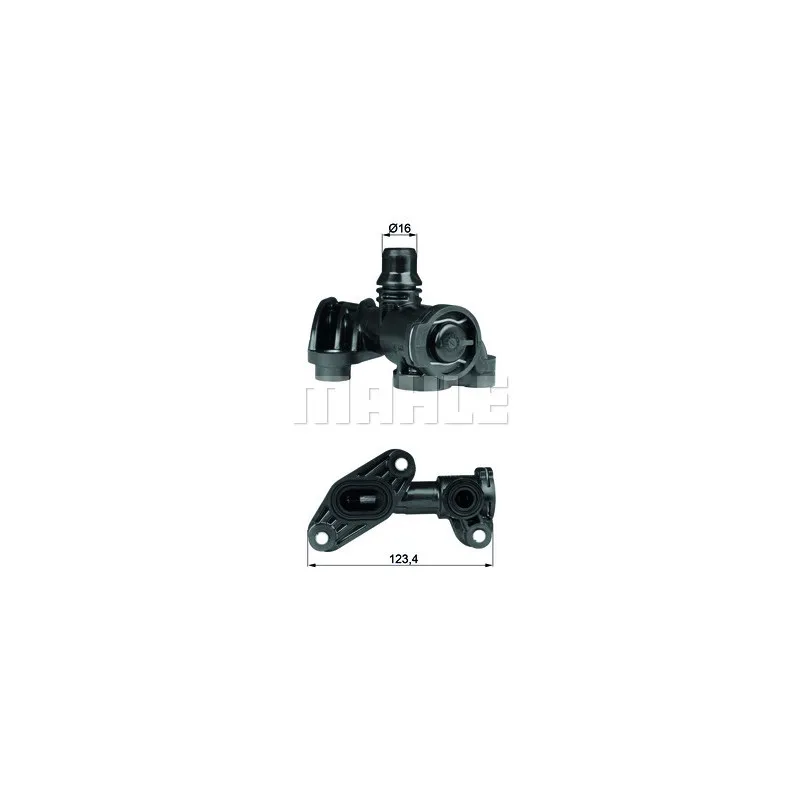 Thermostat, refroidissement d'huile BEHR TO 6 93