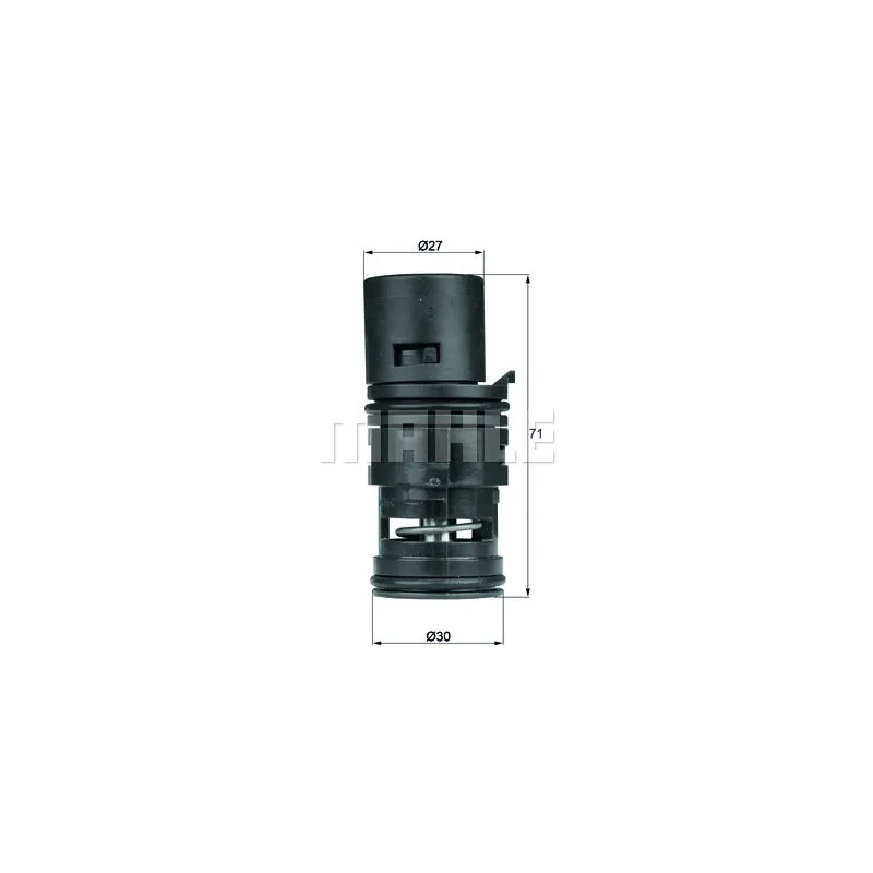 Thermostat, refroidissement d'huile BEHR TO 7 75