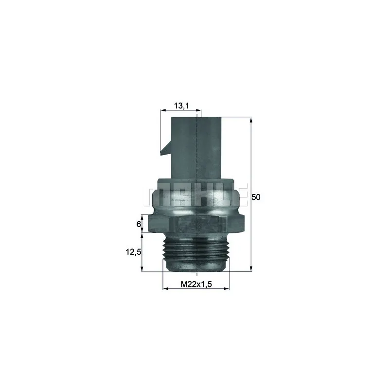 Interrupteur de température, ventilateur de radiateur BEHR TSW 14D