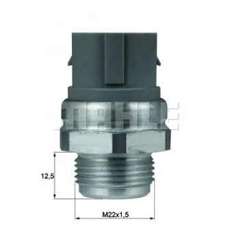 Interrupteur de température, ventilateur de radiateur BEHR TSW 48D