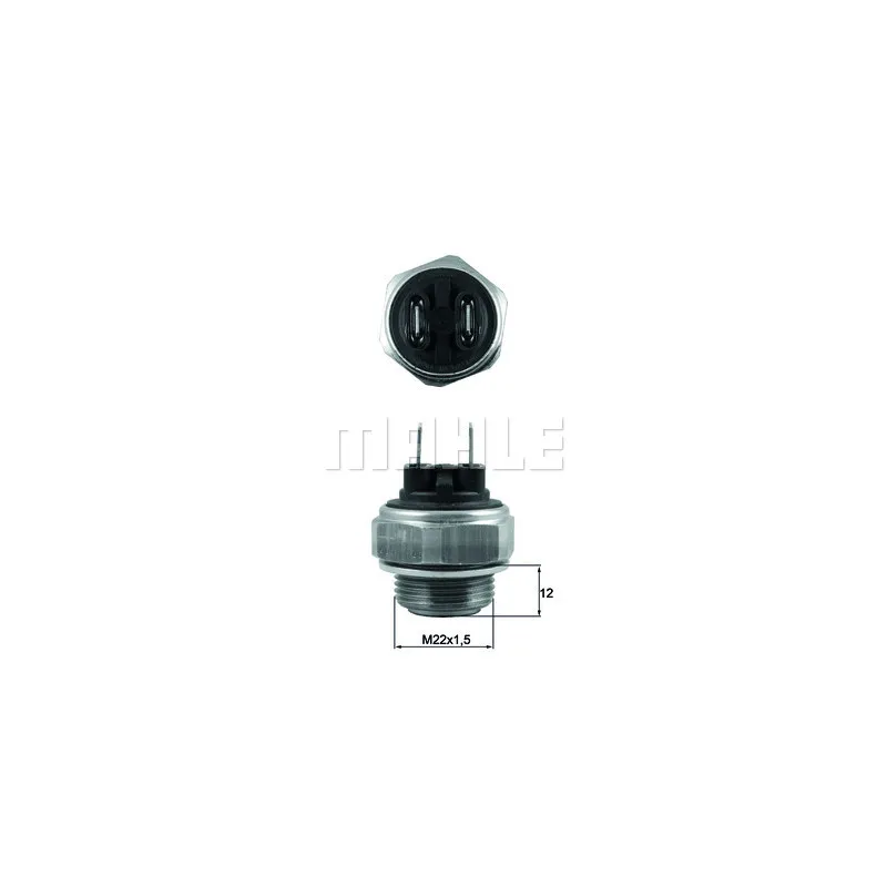 Interrupteur de température, ventilateur de radiateur BEHR TSW 62