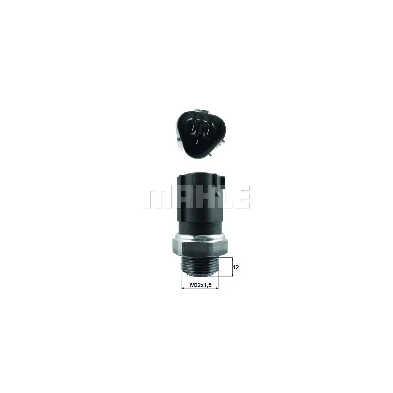 Interrupteur de température, ventilateur de radiateur BEHR TSW 65